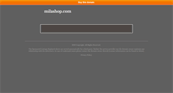 Desktop Screenshot of milashop.com